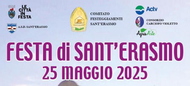 Locandina Festa di Sant'Erasmo 2025