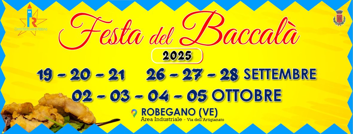 Immagine di copertina Edizione 2025 della Festa del Baccalà