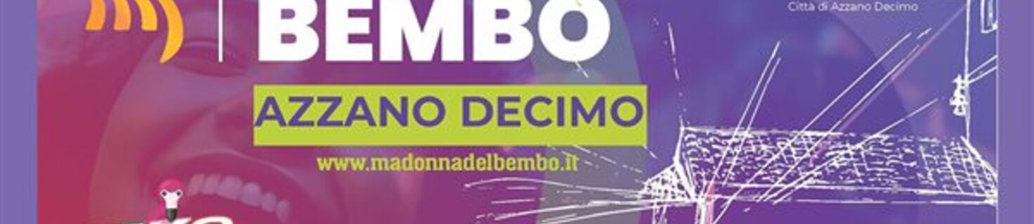 Immagine di copertina edizione 2025 della Sagra della Madonna del Bembo ad Azzano Decimo