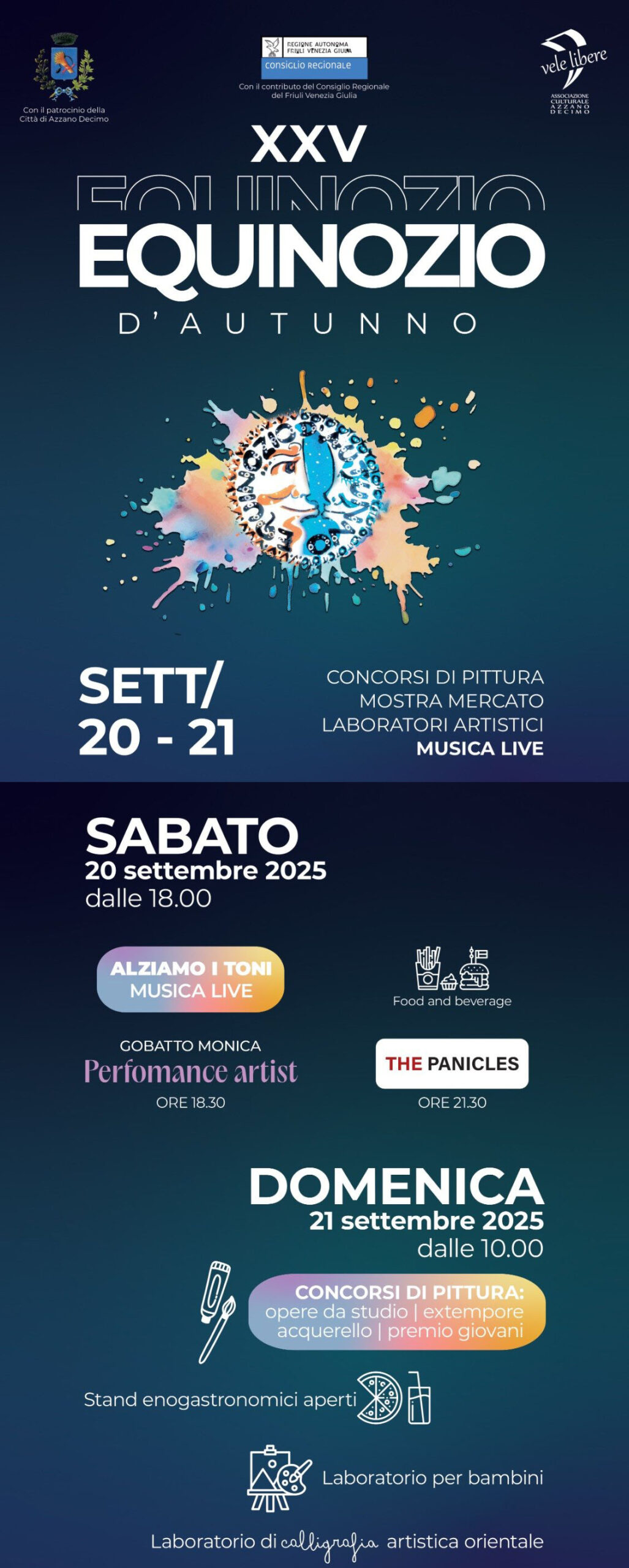 Locandina Festa dell’Equinozio d'Autunno 2025 - 25ª edizione