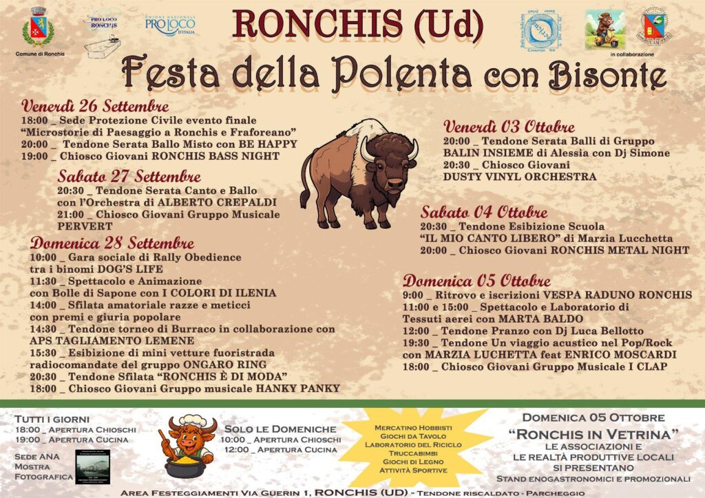 Locandina Edizione 2025 della Festa