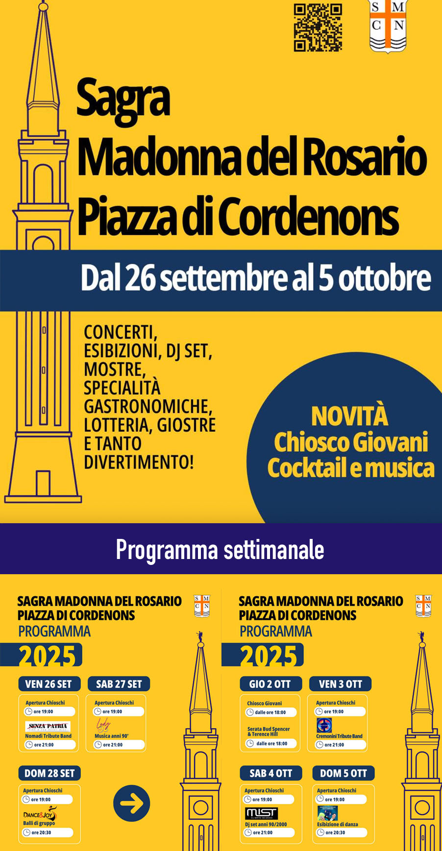 Locandina 15ª edizione della Sagra (2025)