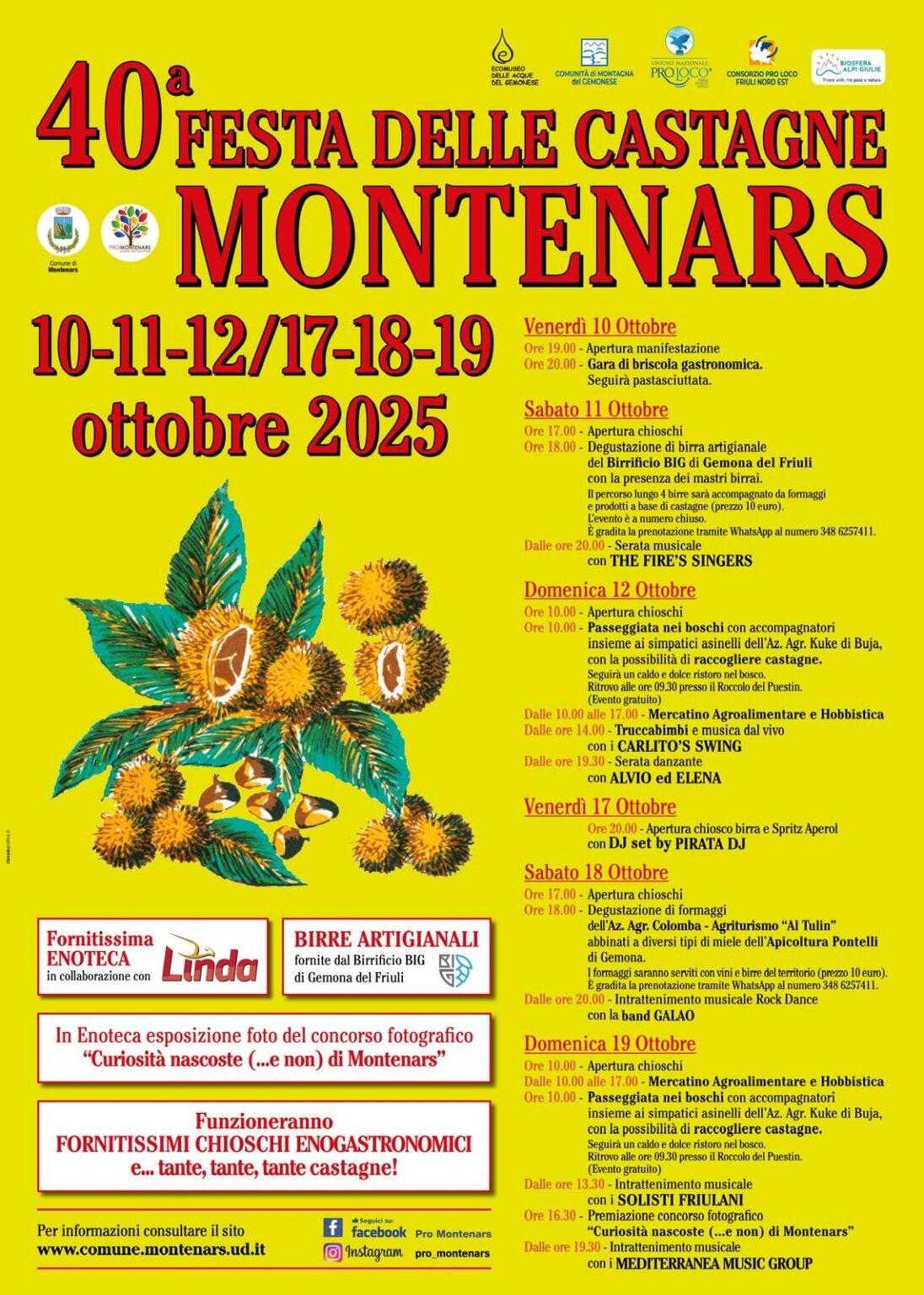 Locandina Edizione del 2025