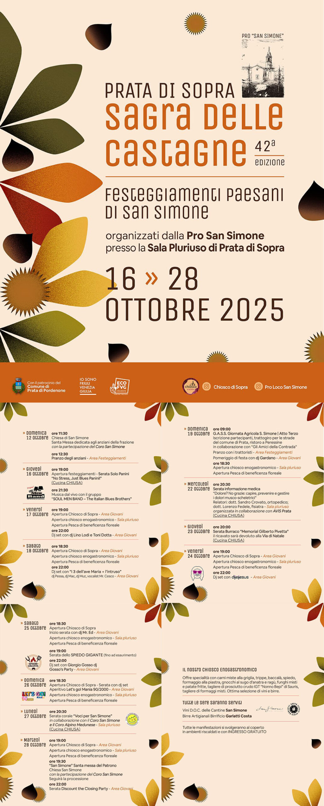 Locandina 42ª Sagra delle Castagne