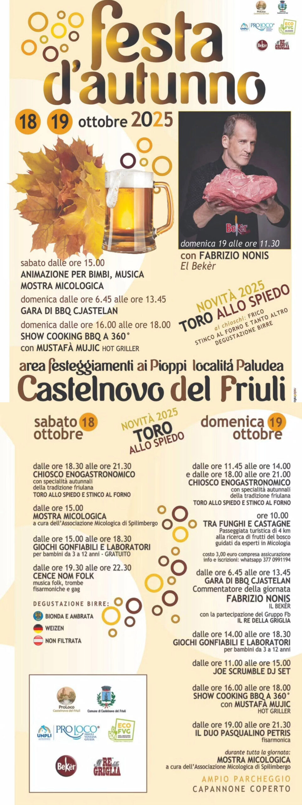 Locandina Edizione 2025 della Festa d’Autunno