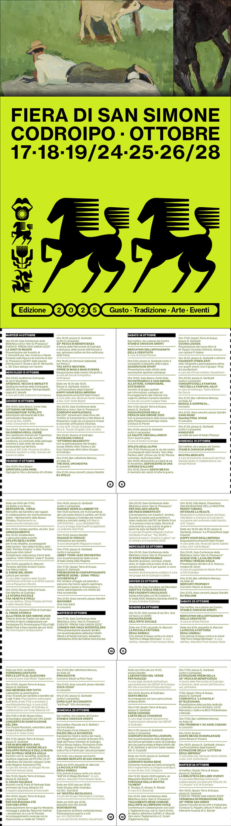 Locandina Edizione 2025 della Fiera