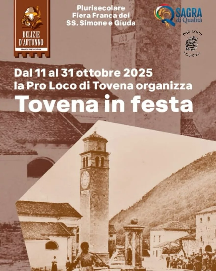 Locandina Edizione 2025 di Tovena in Festa
