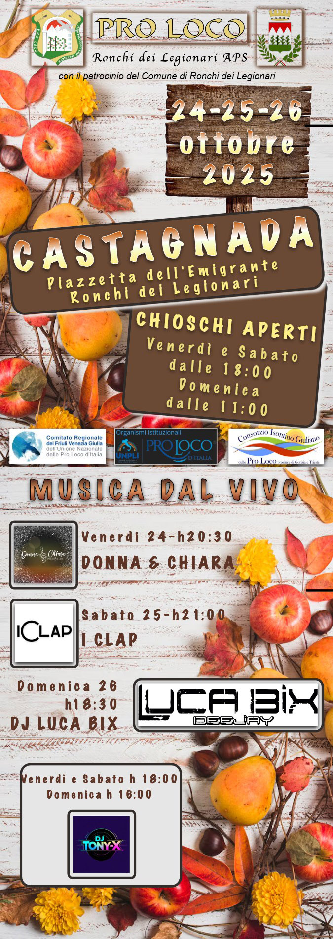Locandina Castagnada 2025