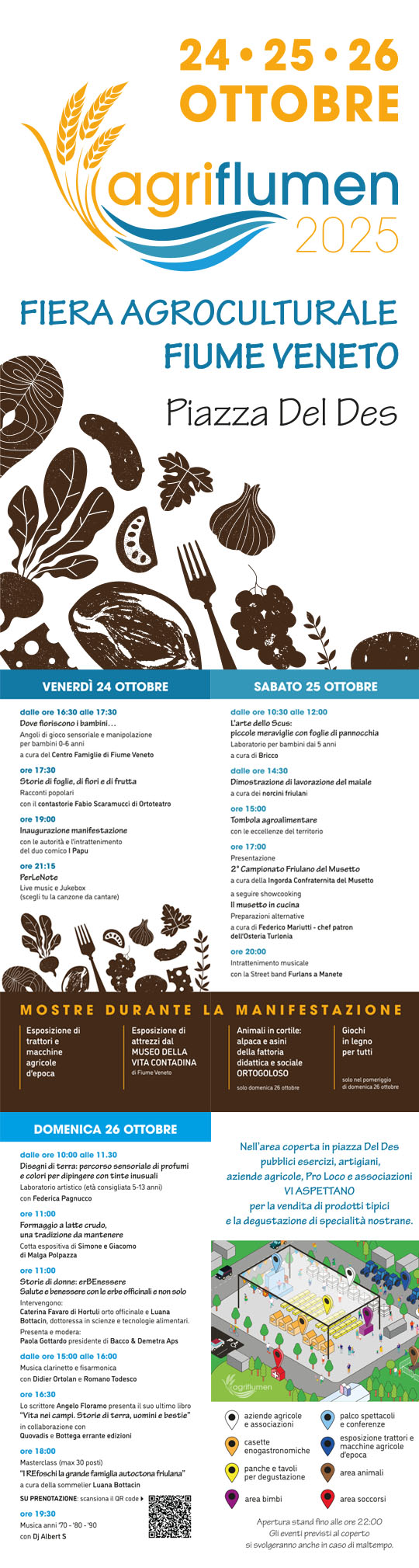 Locandina Edizione 2025 di AgriFlumen