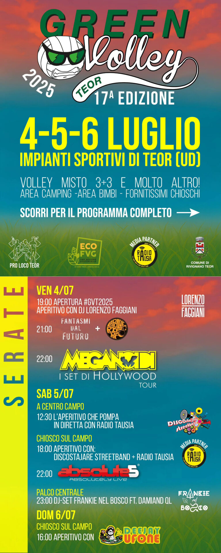 Locandina 17º Green Volley