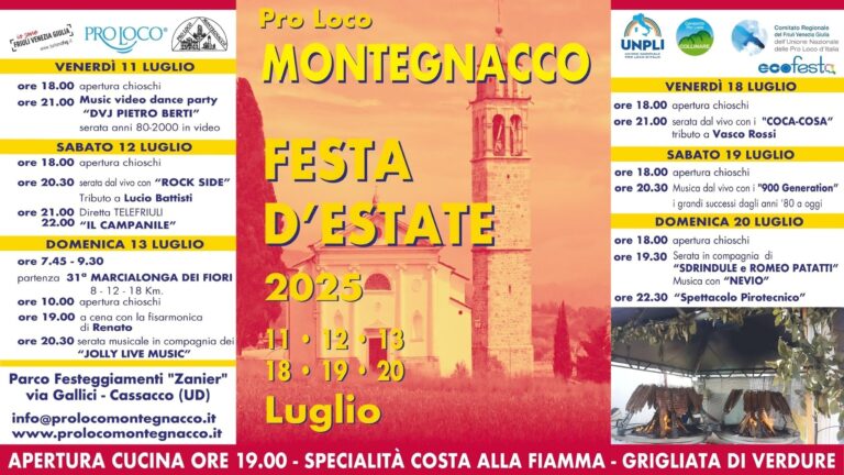 Locandina Festa d'Estate 2025