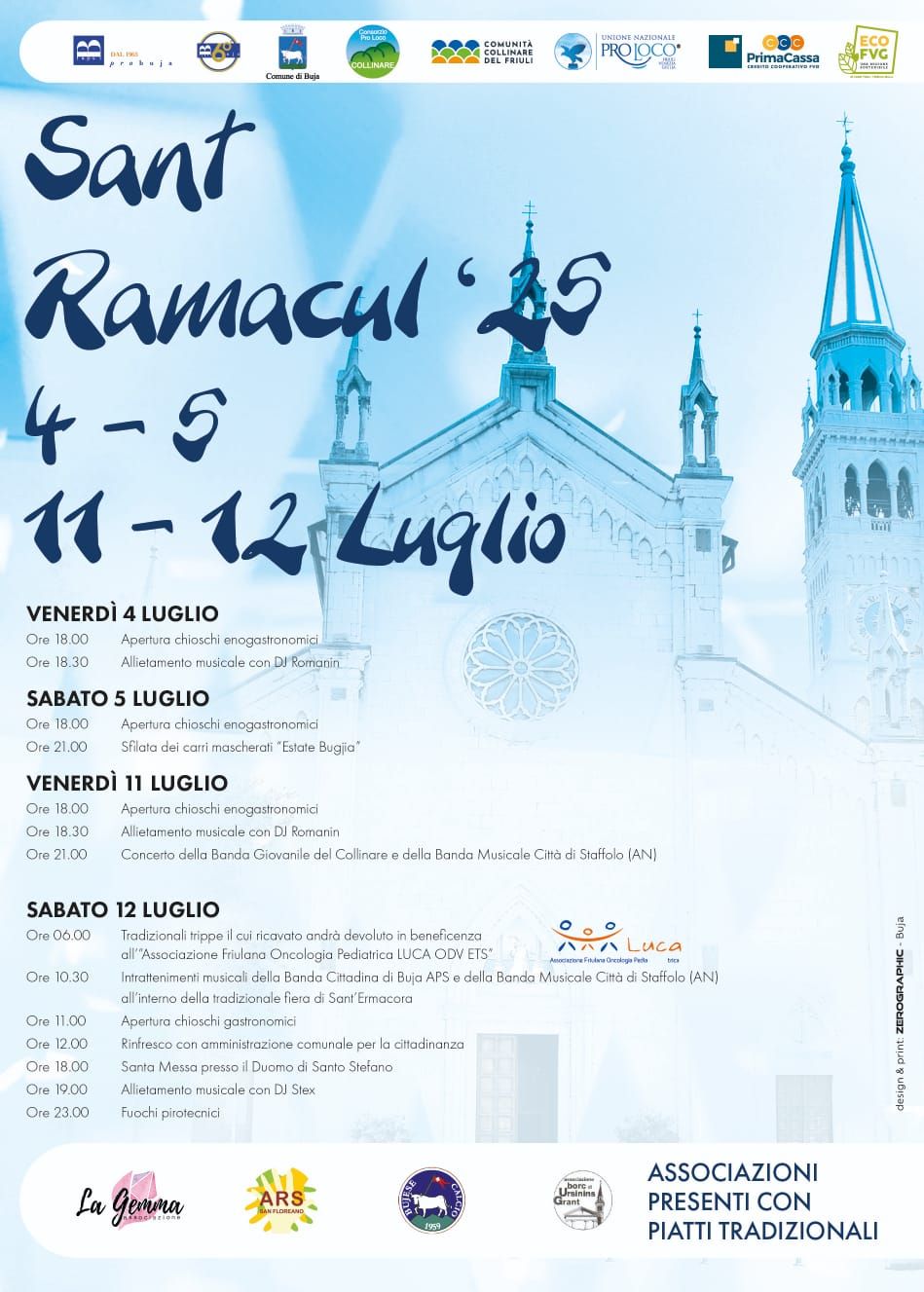 Locandina Sant Ramacul 2025 (Sant’Ermacora) 