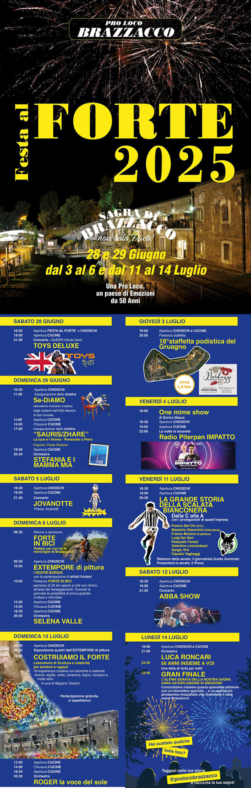 Locandina Festa al Forte 2025