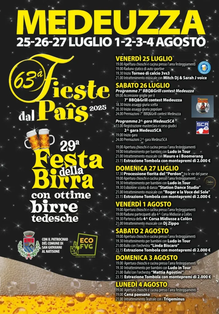 Locandina 63ª Edizione della Festa di Paese