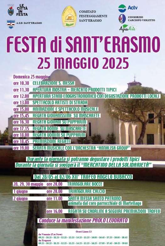 Locandina 17^ Festa del Carciofo violetto