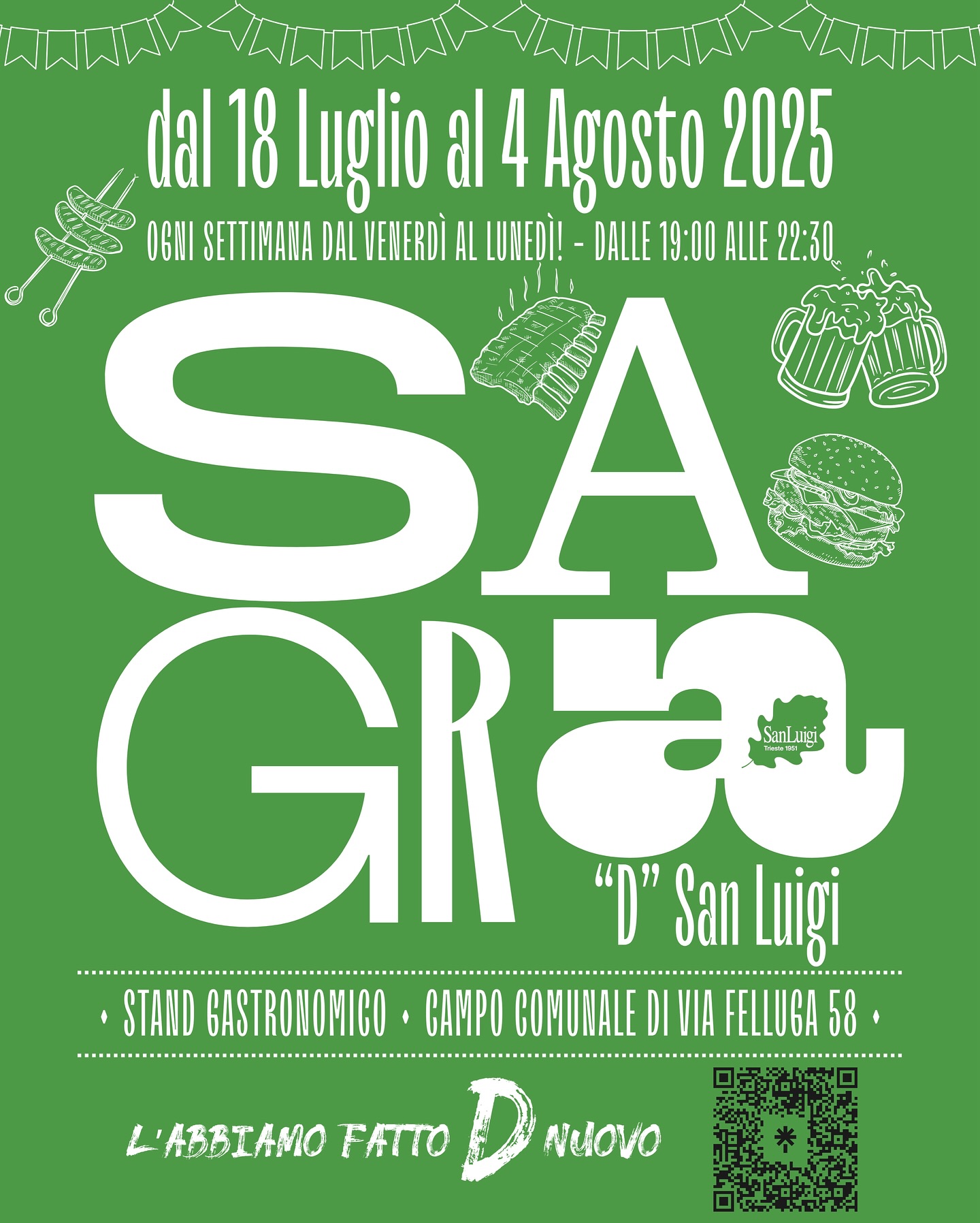 Locandina Edizione 2025 della festa di S. Luigi