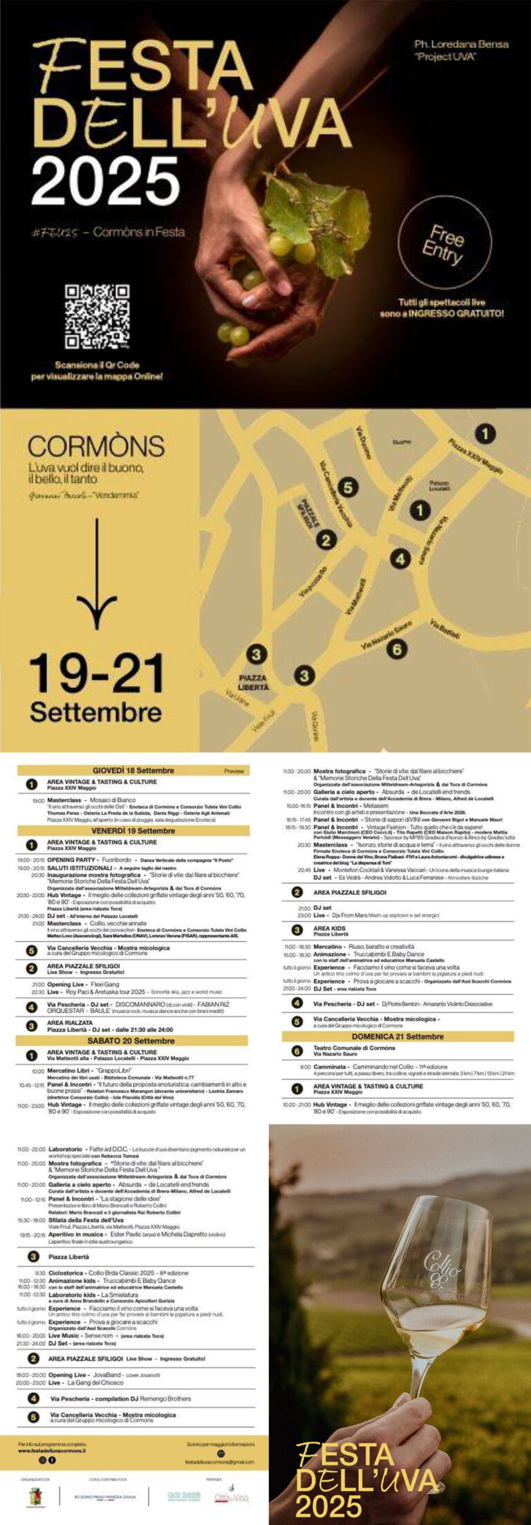 Locandina edizione 2025 della Festa