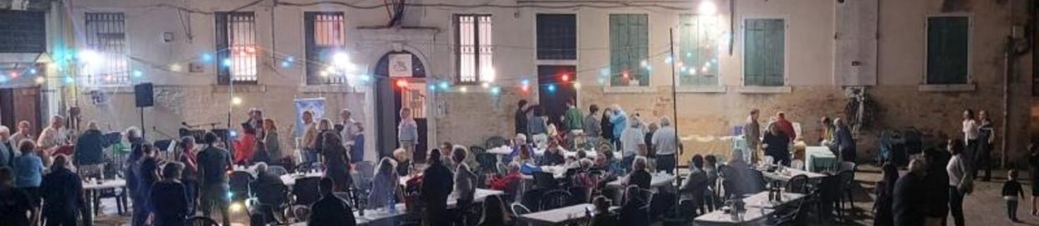 Festa di vicinato in campo Sant'Isepo